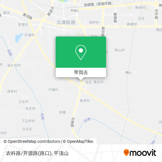 农科路/开源路(路口)地图