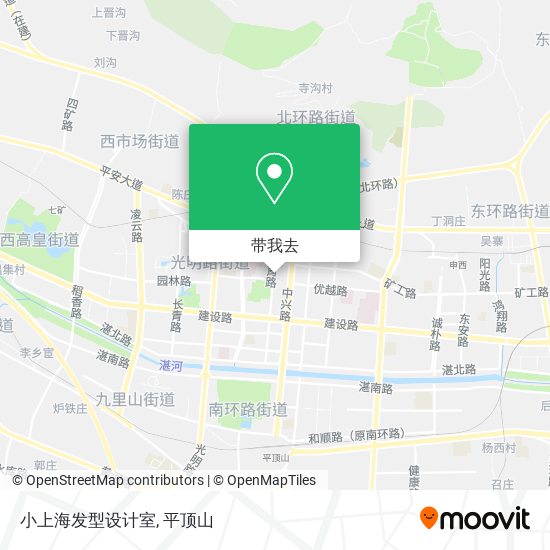 小上海发型设计室地图