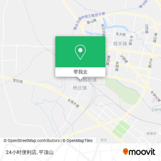 24小时便利店地图