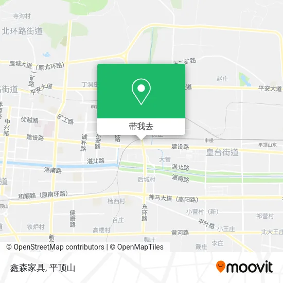 鑫森家具地图