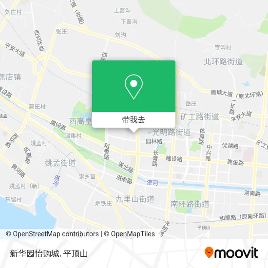 新华园怡购城地图