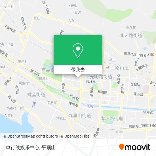 单行线娱乐中心地图