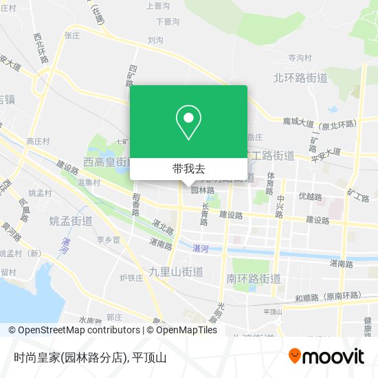 时尚皇家(园林路分店)地图