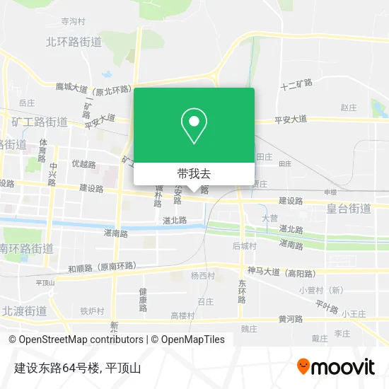 建设东路64号楼地图