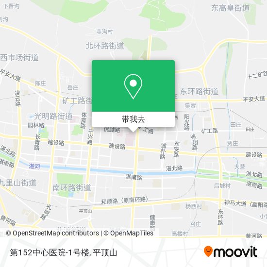 第152中心医院-1号楼地图