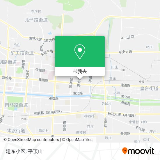 建东小区地图