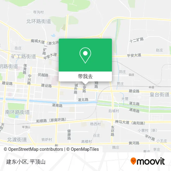 建东小区地图