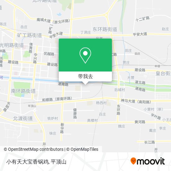小有天大宝香锅鸡地图