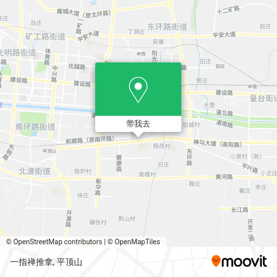 一指禅推拿地图