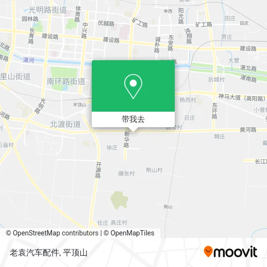 老袁汽车配件地图