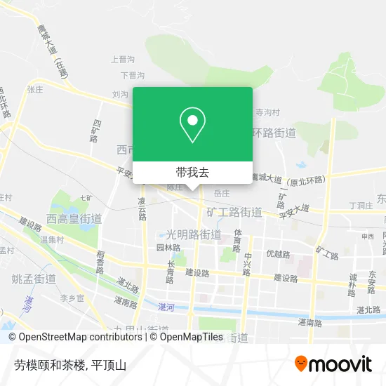 劳模颐和茶楼地图