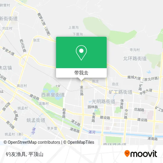 钓友渔具地图