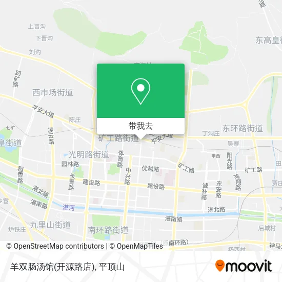 羊双肠汤馆(开源路店)地图