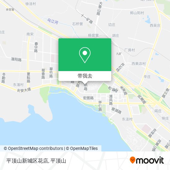 平顶山新城区花店地图