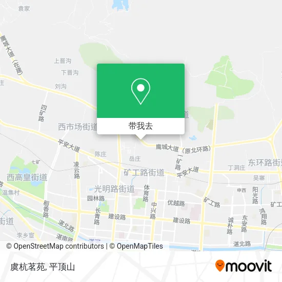 虞杭茗苑地图