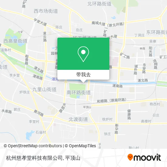 杭州慈孝堂科技有限公司地图
