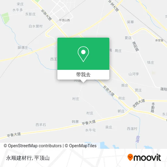 永顺建材行地图