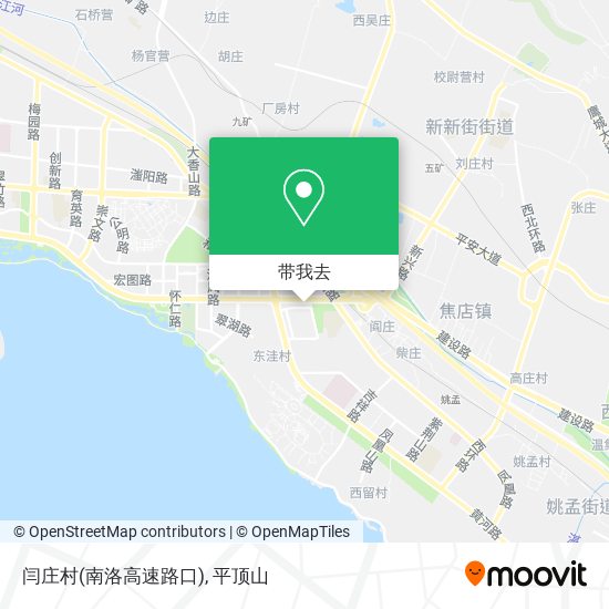 闫庄村(南洛高速路口)地图