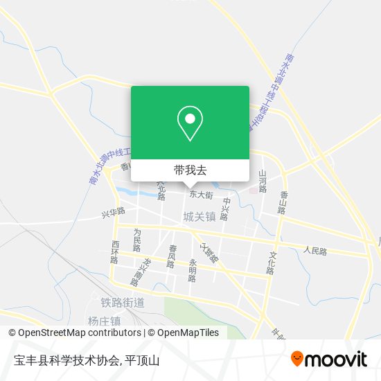 宝丰县科学技术协会地图