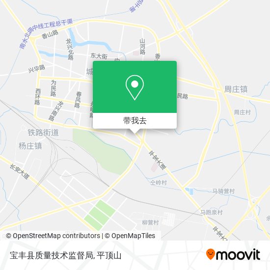 宝丰县质量技术监督局地图