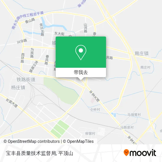 宝丰县质量技术监督局地图