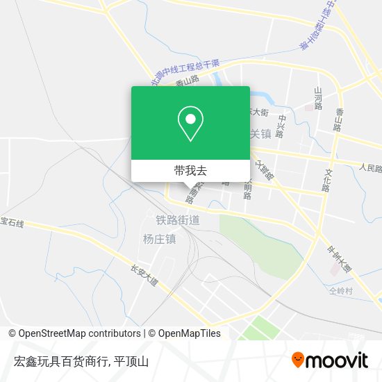 宏鑫玩具百货商行地图