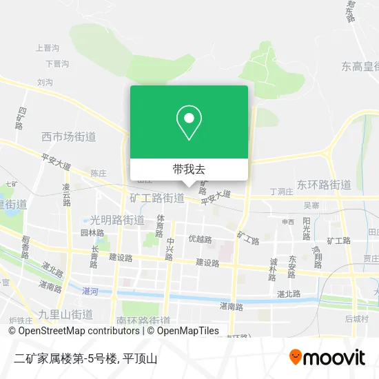 二矿家属楼第-5号楼地图