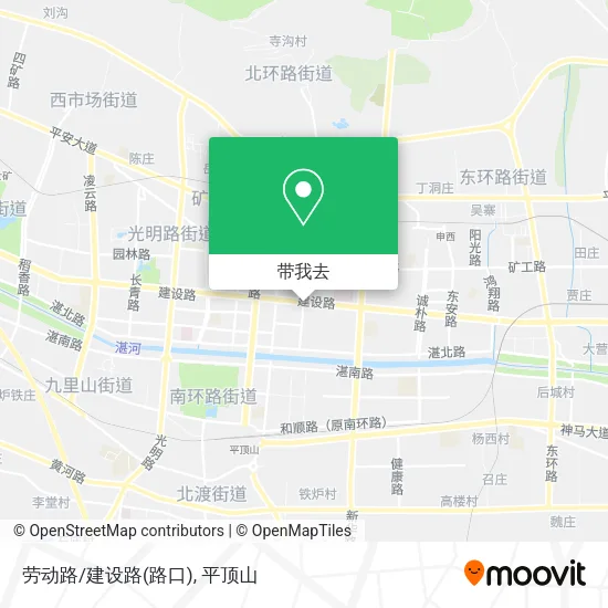 劳动路/建设路(路口)地图