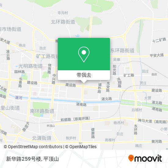 新华路259号楼地图