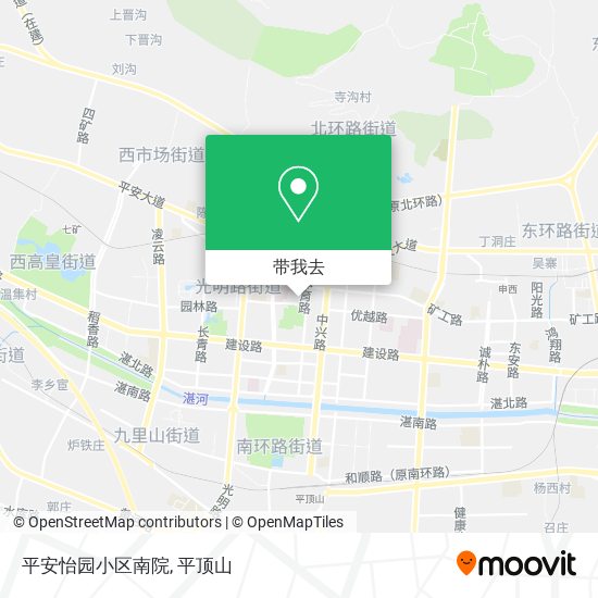 平安怡园小区南院地图