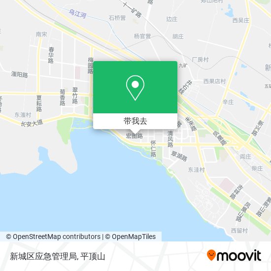新城区应急管理局地图