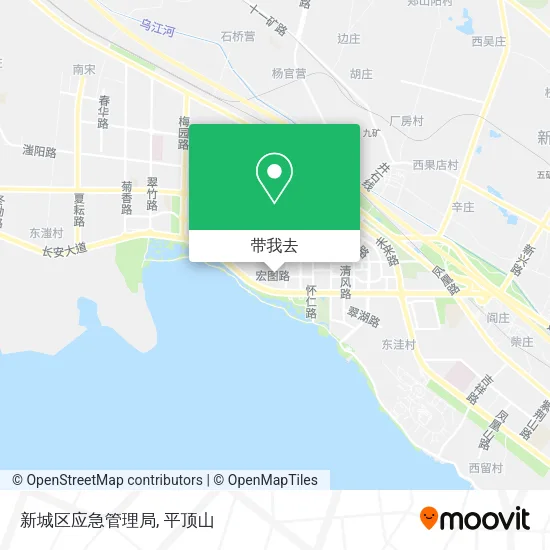 新城区应急管理局地图