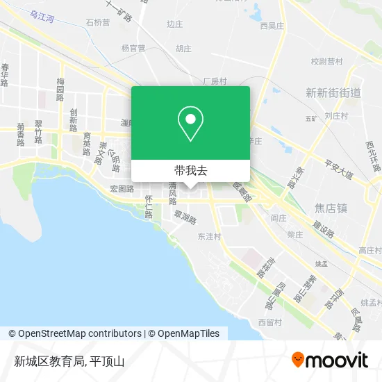 新城区教育局地图