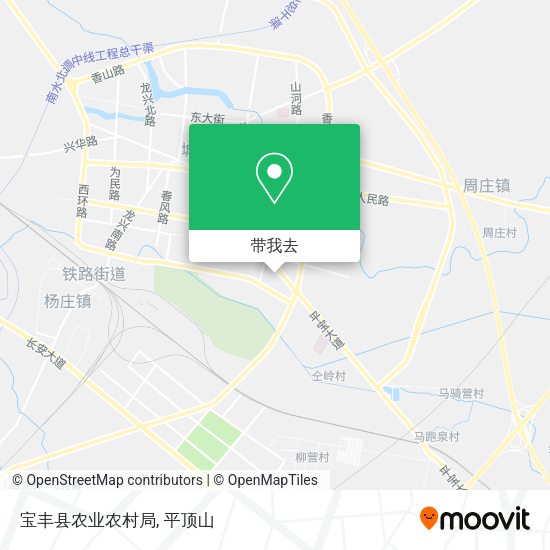 宝丰县农业农村局地图