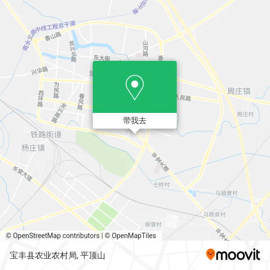 宝丰县农业农村局地图