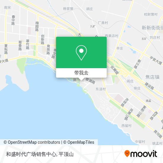 和盛时代广场销售中心地图