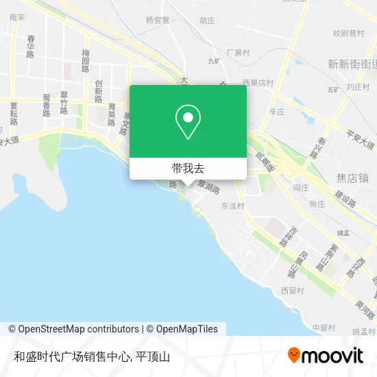 和盛时代广场销售中心地图