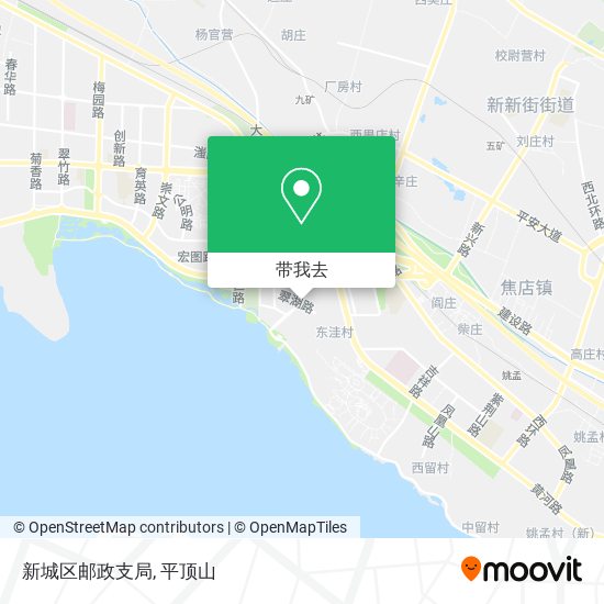 新城区邮政支局地图