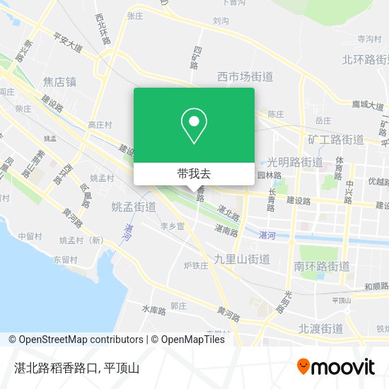 湛北路稻香路口地图