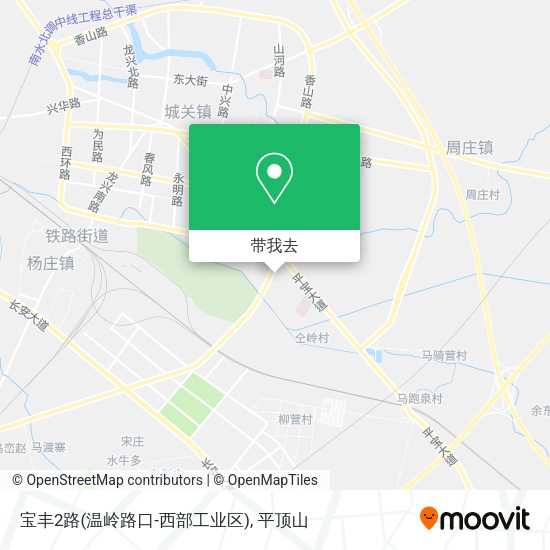 宝丰2路(温岭路口-西部工业区)地图