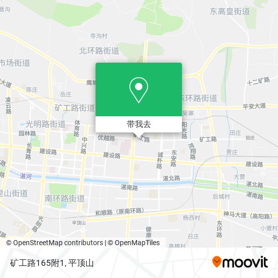 矿工路165附1地图