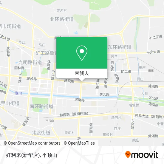 好利来(新华店)地图