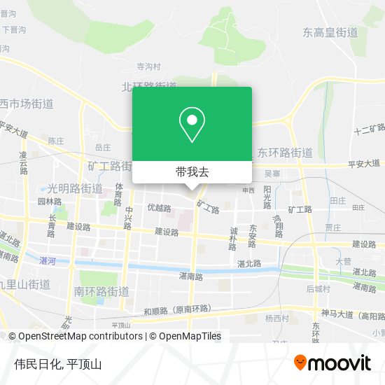 伟民日化地图