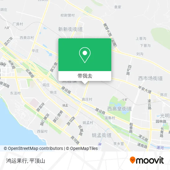 鸿运果行地图