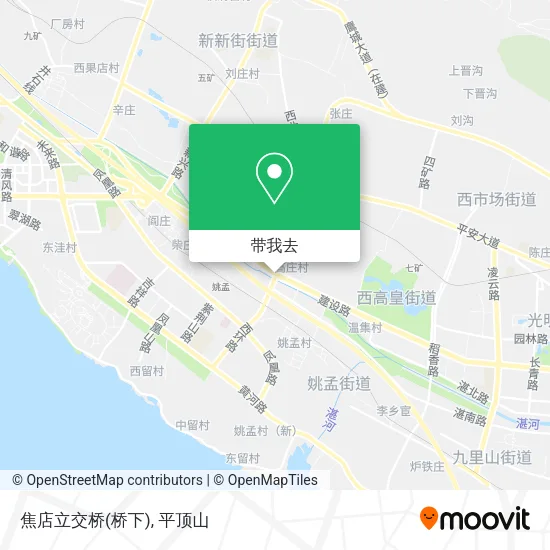 焦店立交桥(桥下)地图