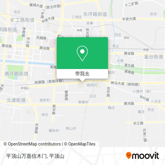 平顶山万嘉信木门地图