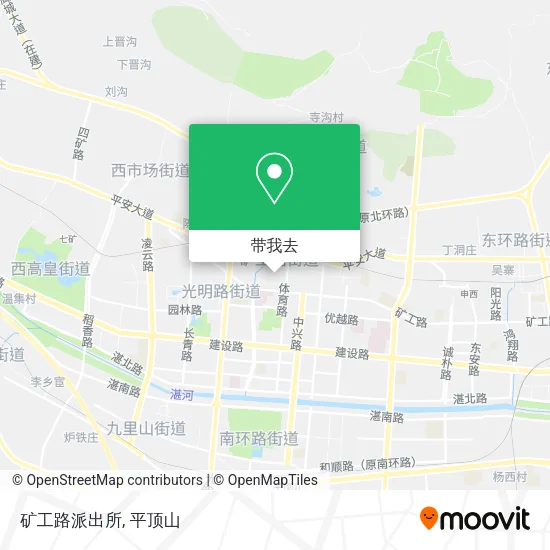 矿工路派出所地图