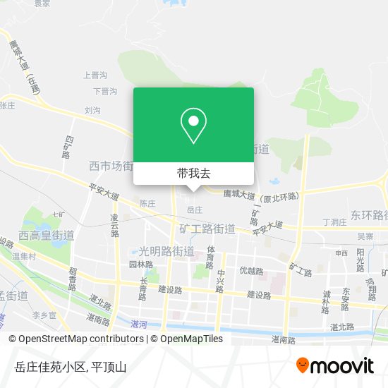 岳庄佳苑小区地图