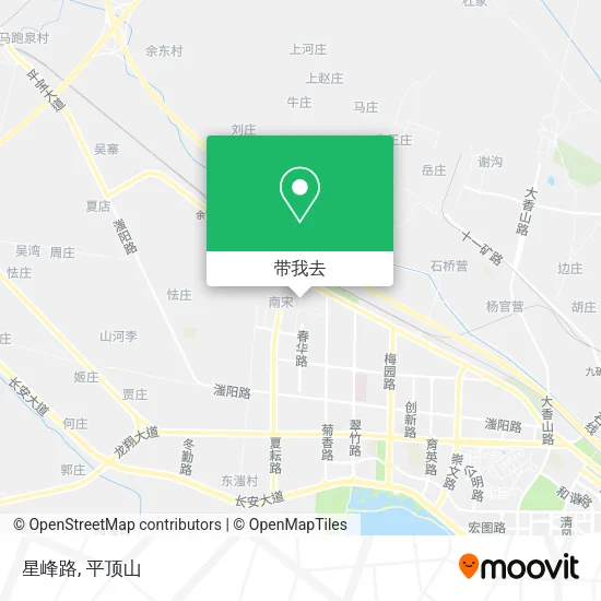 星峰路地图