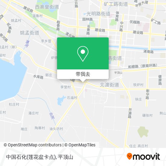 中国石化(莲花盆卡点)地图